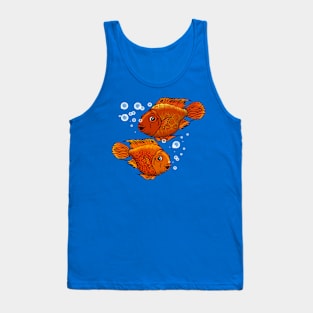 Red parrot fish Tank Top